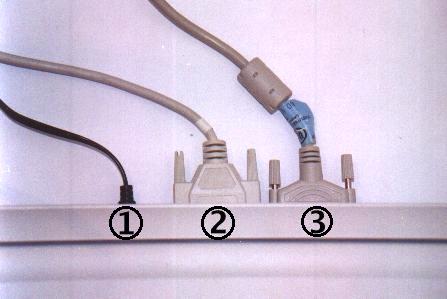 scanner's connectors